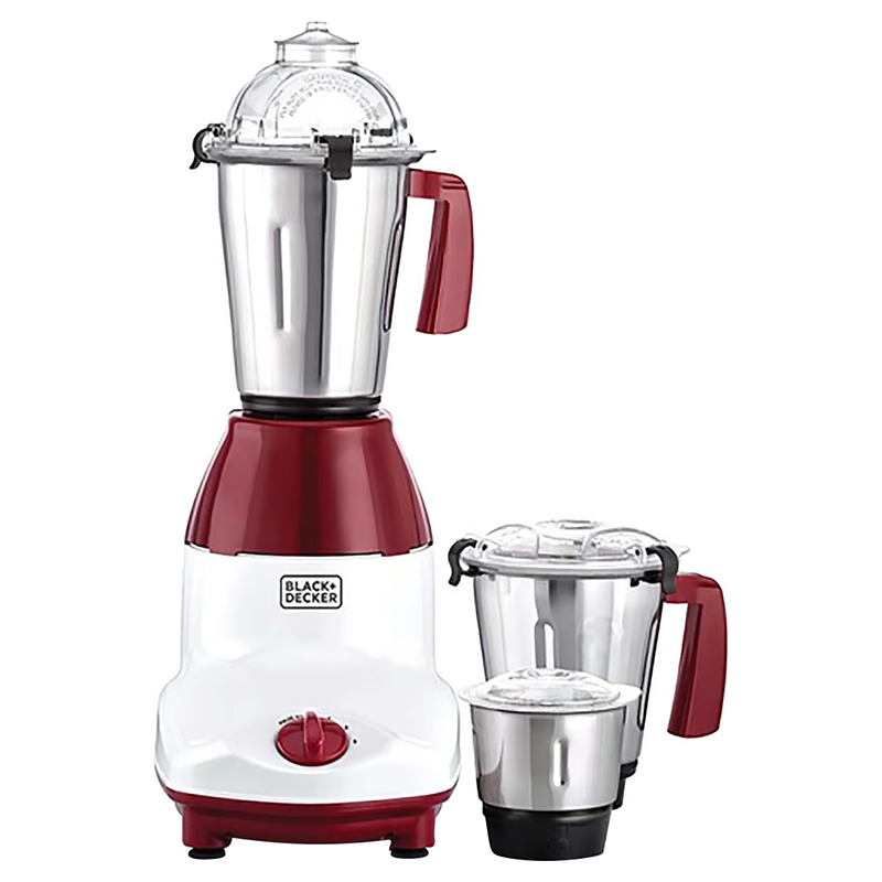 Black+Decker Multipurpose Mixer Grinder, 550 W with 2 Jars, MG550-B5 Online  at Best Price, Indian Mixers