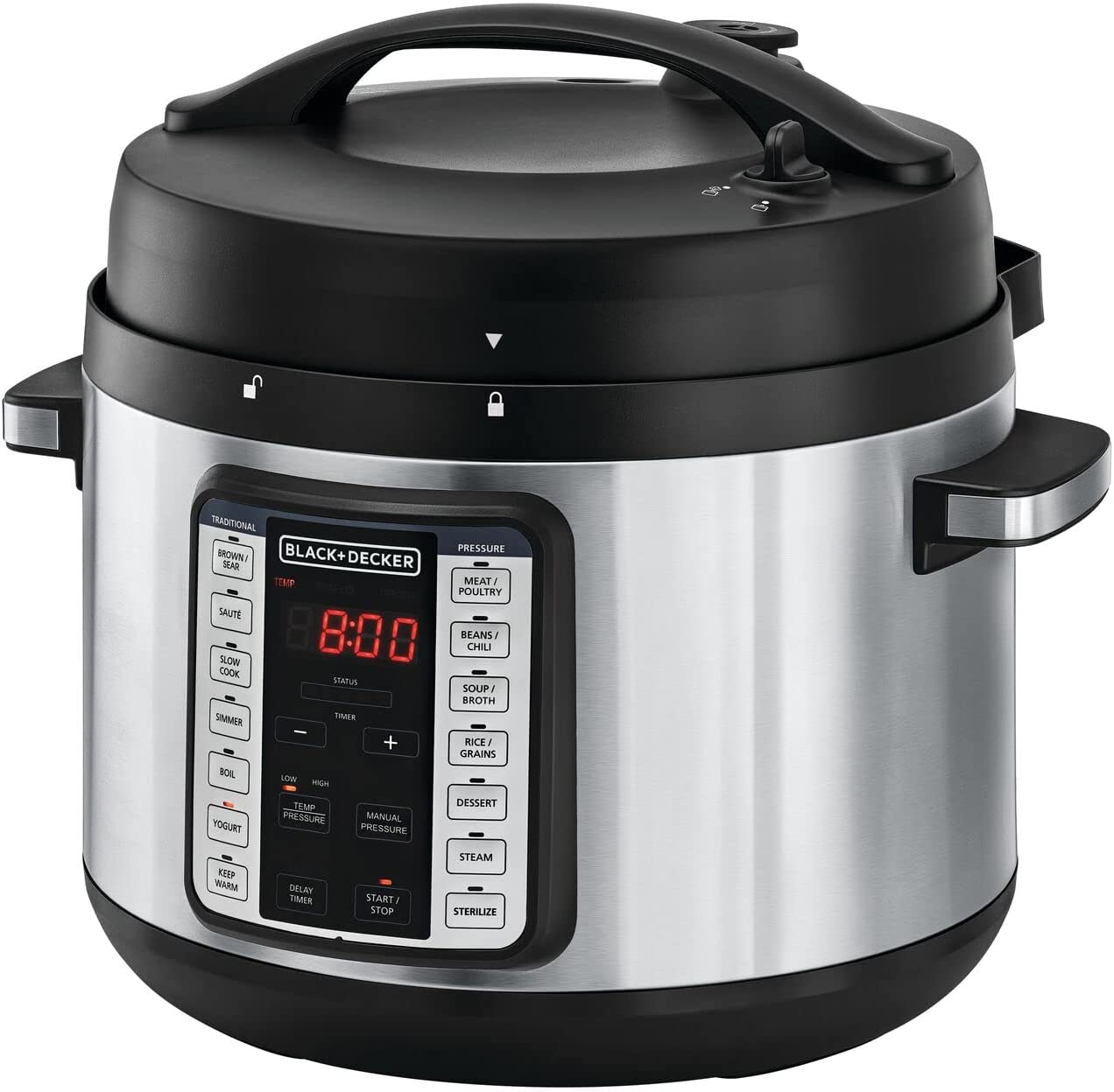 Buy Black and Decker Smart Steam Pot PCP1010 B5 Online in UAE