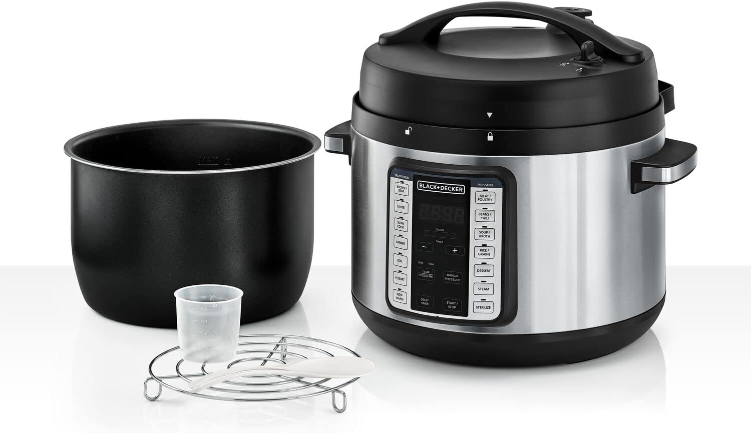 Buy Black and Decker Smart Steam Pot PCP1010 B5 Online in UAE