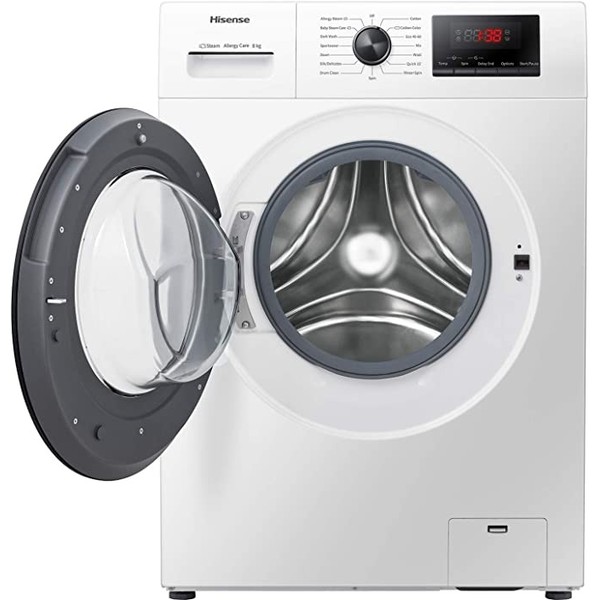 hisense 8kg front load washing machine hwfm8012