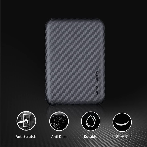 MONOCARBON  Carbon Fiber MagSafe Wallet