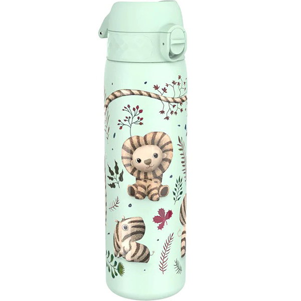 Ion8 Leak Proof BPA Free Slim Water Bottle, Lockable Lid, 500ml