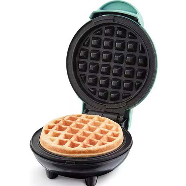 Dash Mini Maker: The Mini Waffle Maker Machine for Individual Waffles,  Paninis, Hash Browns, & other on the go Breakfast, Lunch, or Snacks, with  Easy Clean, Dual Non-stick Sides - Aqua 