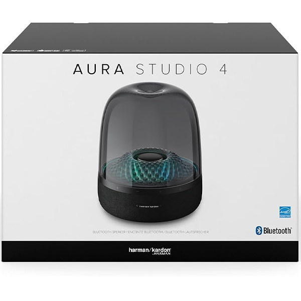 اشترِ Harman Kardon Aura Studio جي العربية | الإنترنت في شرف Home دي Speaker Bluetooth 4 عبر المتحدة الإمارات Black