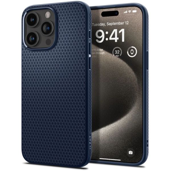 iPhone 12 Mini / 12 /12 Pro / 12 Pro Max Case, Spigen [ Liquid Air ] Slim  Cover