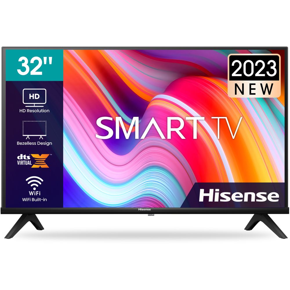Hisense 32-Inch Class A4 Series FHD 1080p Google Smart TV (32A4K, 2023  Model) - DTS Virtual: X, Game & Sports Modes, Chromecast Built-in 