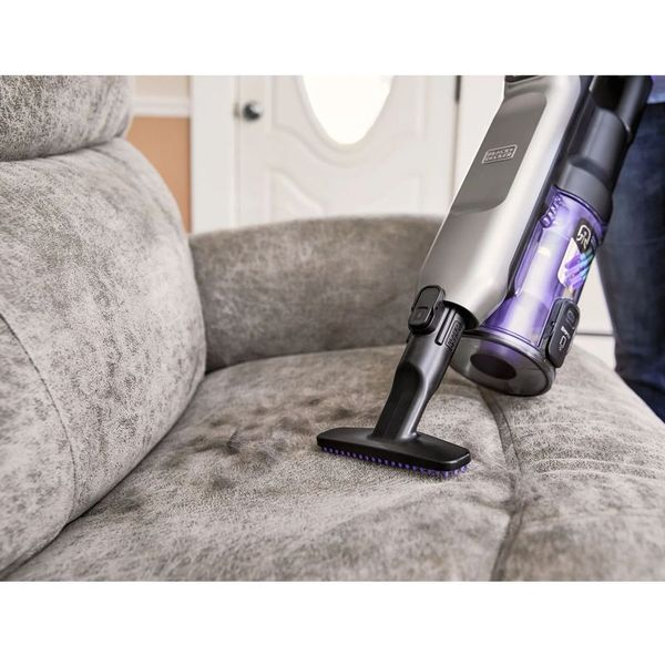  BLACK+DECKER SUMMITSERIES Select Cordless Stick Vacuum Cleaner,  LED Floor Lights, Lightweight, Portable (BHFEA640WG) : Home & Kitchen