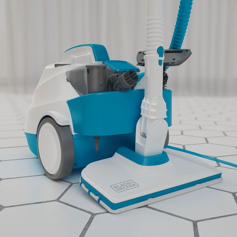 Black and Decker Steam Cleaner White Blue BHSMP2008 GB price in