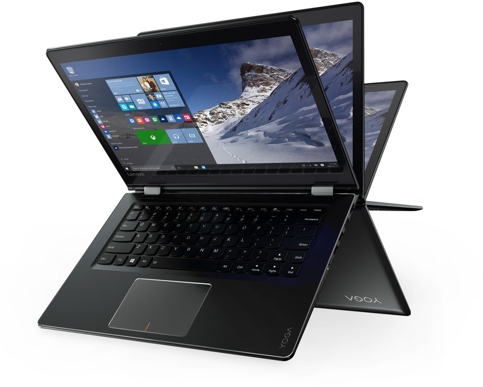 Buy Lenovo Yoga 510-14ISK Laptop – Core i7 2.5GHz 8GB 1TB Shared Win10 14inch FHD Black Online in UAE | DG